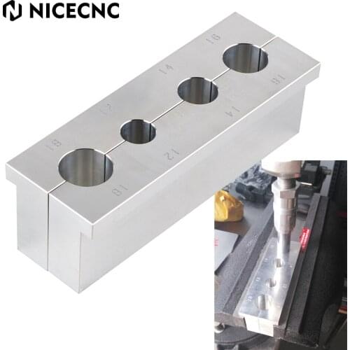 NiceCNC Rear Shock Holding Clamp Tool Shafts Damping Rod Guard 12 14 16 18 mm Universal Rear Shock Absorber Shafts Holding Tool