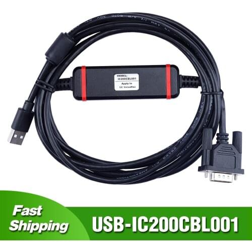 USB-IC200CBL001For GE Versamax Series PLC Programming Cable USB Download Cable Fast ship
