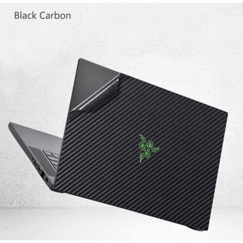 Carbon fiber Vinyl Laptop Sticker Skin Decals Cover Protector for Razer Blade Stealth RZ09 0239 12.5"