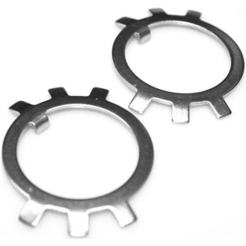 1pcs M80 M85 M90 M95 M100 Stainless steel round nut retaining washer Anti-loose gasket GB858