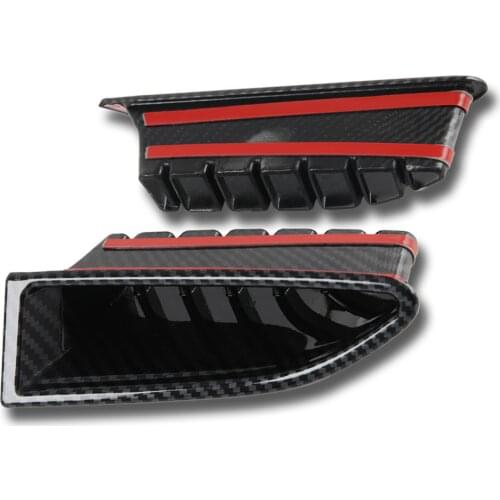 For Nissan Rogue X-Trail T33 2021 2022 Car Accessories Carbon Front Head Light Eyebrow Cover Trim Black