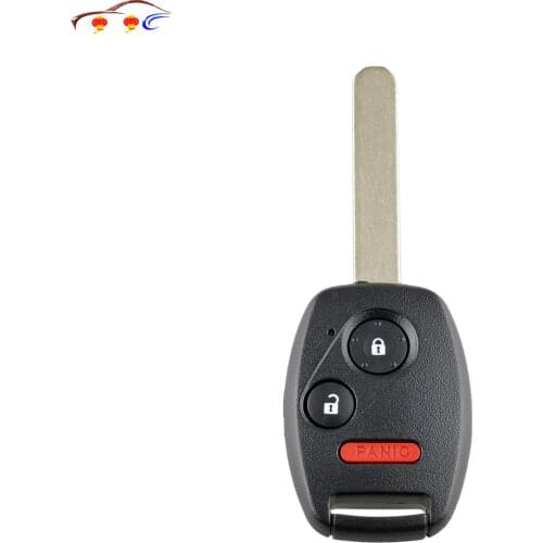 J55 car key 3 key + ID46 chip 313.8 frequency Replacement Remote Key Fob for Honda Odyssey Ridgeline Fit oucg8d-380h-a