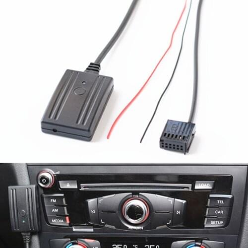 Bluetooth Receiver Aux Adapter For Ford Carnival Fox wins Mondeo PUMA / MK2 / MK3 / S-MAX Radio Module Bluetooth Aux MIC lossles
