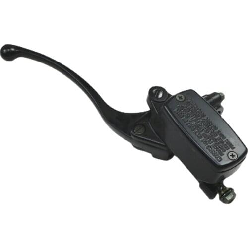 Black 7/8" 22mm Handlebar Right Brake Reservoir Master Cylinder Custom Motorbike