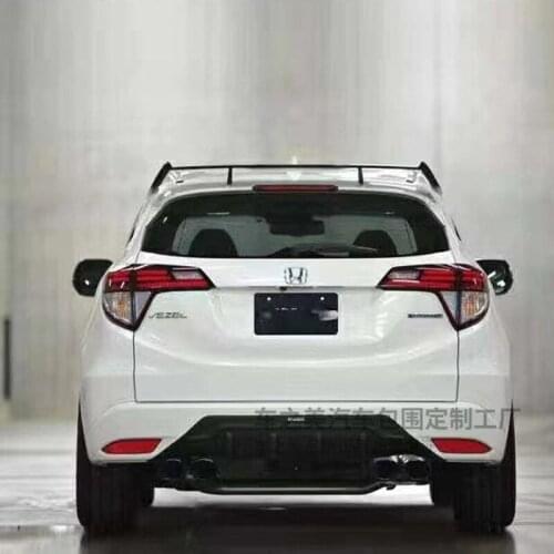 For Honda Crown Road Binzhi XR-V high quality Carbon Fiber rear boot Wing Spoiler Rear Roof Spoiler Wing Trunk Lip Boot Cover