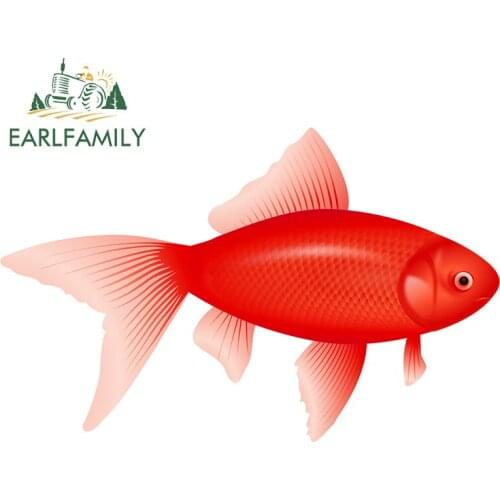 EARLFAMILY 13cm x 8.2cm For Redfish Motorcycle Car Stickers Vinyl Decal Bumper Waterproof Personality Decals Occlusion Scratch