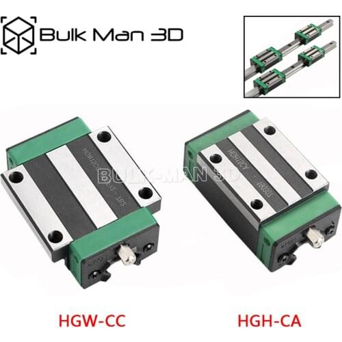 HGH15CA HGW15CC HGH20CA HGW20CC HGH25CA HGW25CC HGH30CA HGW30CC Linear Slide Block Carriage For HGR15 20 25 30Linear Guide Rail