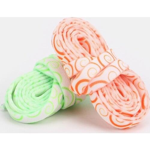 Buy 2 Get 21% Off Printed Laces Sneakers Wild Elastic Laces Casual Printed Elastic Laces Fluorescent Laces Pattern Type Material