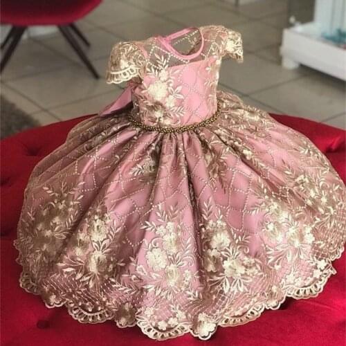 Summer Girls Clothes 4-10 Year Wedding Tulle Lace Girl Dress Elegant Princess Party Pageant Formal Gown For Teen Children Dress