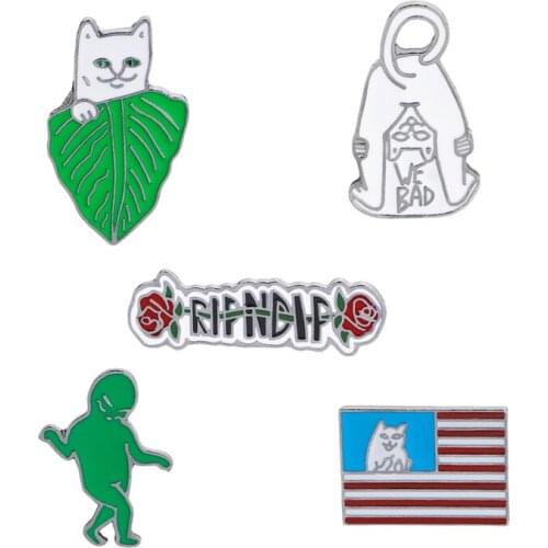 Cute Animal Zinc Alloy Pins four Designs for choose Brooches For Women Girl