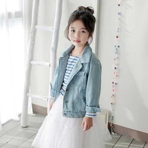 NeuSud Kids Denim Jackets For Girls