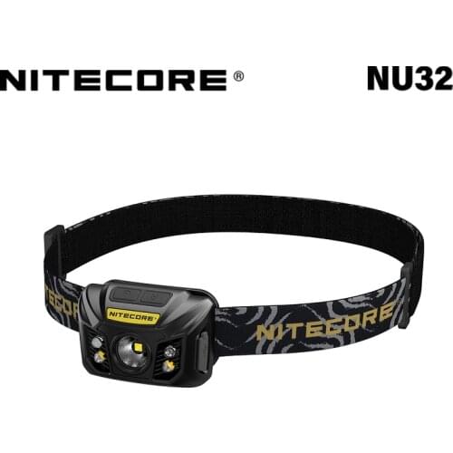 NITECORE NU32 Headlamp 550 Lumens CREE XP-G3 S3 LED Built In Rechargeable Battery Light Outdoor Camping hunt Search Adventure