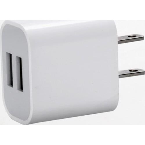 2016 New 2 USB Ports US Plug Charger DC 5V 2A Output Power Adapter Used for iPhone iPad Samsung Sony HTC Mobile Phones Tablet PC