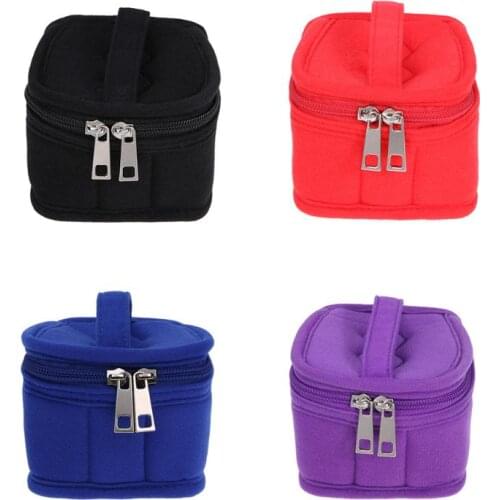 9 Lattices Essential Oil Bottle Bag Women Girl Make Up Storage Box Holder Case Essential Oil Organizer Storage Bags