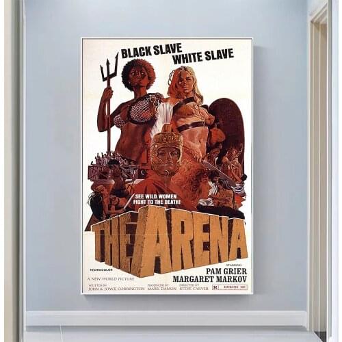 V0725 The Arena Vintage Classic Movie Wall Silk Cloth HD Poster Art Home Decoration Gift