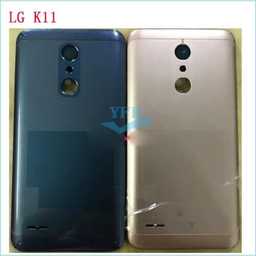 New For LG k11a / K11/K11 Plus Battery Back Cover Door Rear Cover With Camera Lens Glass+Side key