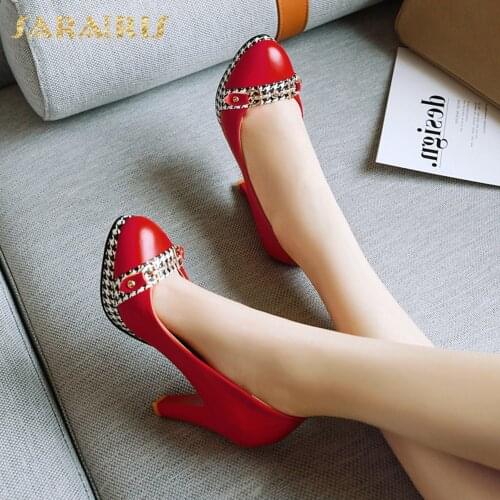 Sarairis On Sale Elegant Big Size 48 Spike High Heels Platform Platform Spring Lady Women Shoes Woman Pumps