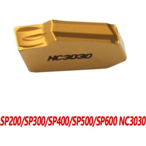 100% Original SP200 SP300 SP400 NC3030 Carbide Insert Blades Applied To Steel Processing South Korea Imported High Efficient