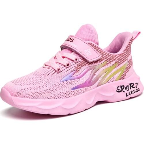 Aitonoble 2020 Summer Autumn New Sport Shoes Teenager Sneakers Kids Sport Shoes Fitting Comfotable Shoes Outdoor Running Shoes