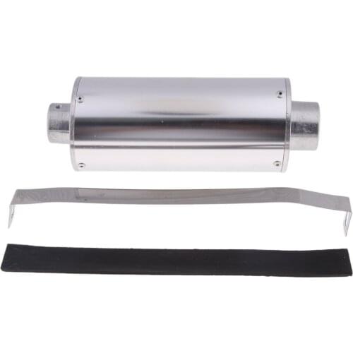 28mm Exhaust Muffler+Clamp 90cc 110cc 125cc 140cc Pit Trail Dirt Bike ATV