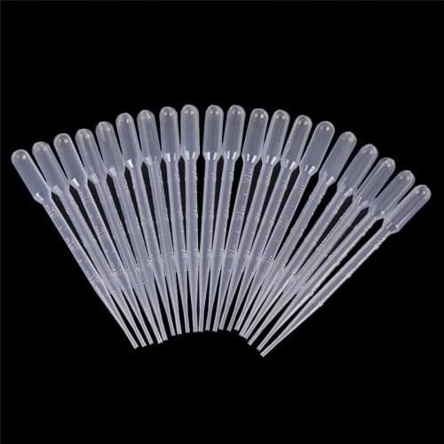 4/20pcs Disposable Plastic Squeeze Transfer Pipettes Dropper For Silicone Mold UV Epoxy Resin Jewelry Making 3ML