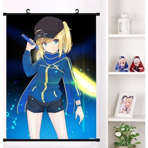 Anime Fate/Grand Order Mysterious Heroine X Wall Scroll Mural Poster Cartoon Wall Hanging Poster Otaku Home Decor Collection Art