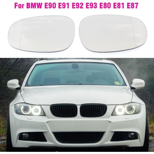 Side Rearview Mirror Glass Heater Anti-Fog Defrosting Door Wing Mirror Sheet For BMW E90 E92 E93 M3 LCI Style E80 E81 E87