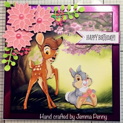 Rabbit Lace Metal Cutting Dies Stencils for DIY Scrapbooking Christmas Greeting Cards Decorative Embossing Template