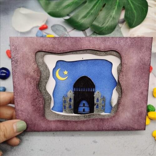 Worship Craft Metal Cutting Dies Church Cut Die Mold New Middle Eastern Scrapbook Paper Craft Knife Mould Blade Punch Stencils