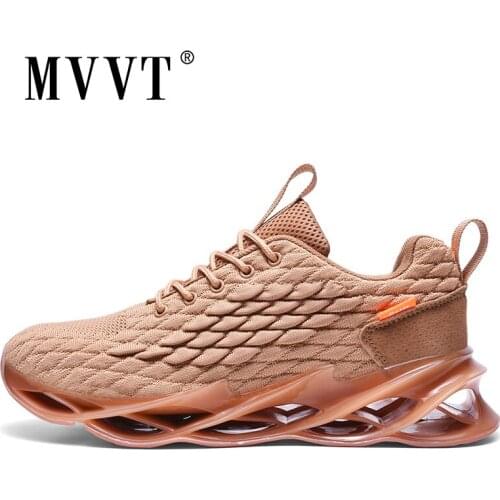 Fish Scale Fashion Men Running Shoes Reflective Cushioning Sneakers Men Sport Shoes Flywire Traveling Walking Shoes For Men