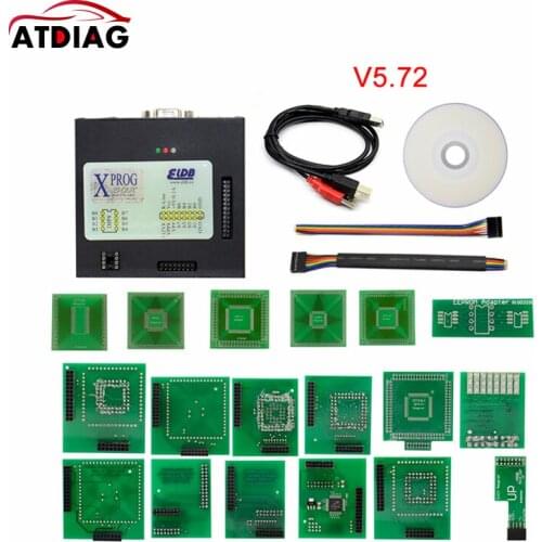 NEWEST XPROG 5.72/5.75 Black Metal Box XPROG M V5.70ECU Programming Interface Xprog-M V5.70 Update Version of V5.60