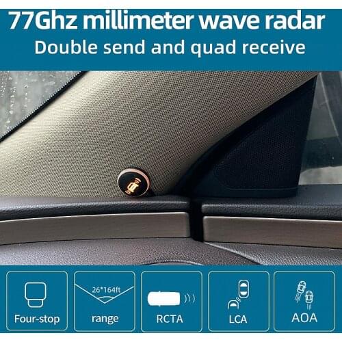 Driintel 77GHz RCTA AOA Millimeter Wave Radar Blind Spot Detection System BSD BSM Microwave Radar Blind Spot Monitoring System
