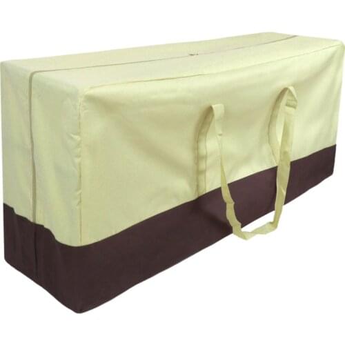 Cushion Storage Bag Multi-functio Color Matching Large Capacity Outdoor Furniture Dust-proof 420D Protective Cover