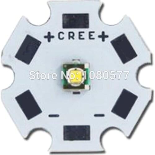 5pcs Cree LED XPE XP-E R3 3535 SMD 1W 3W High Power LED Diode Cold Warm White Red Green Blue Yellow With 16mm 20mm Star PCB Base