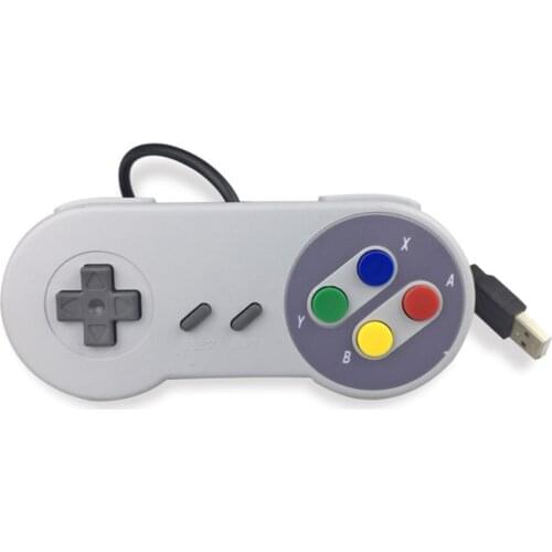 USB Gamepad Wired Game Controller Joystick Joypad For Windows PC Raspberry PI MAC Computer Super Console X pro Gamepads Control