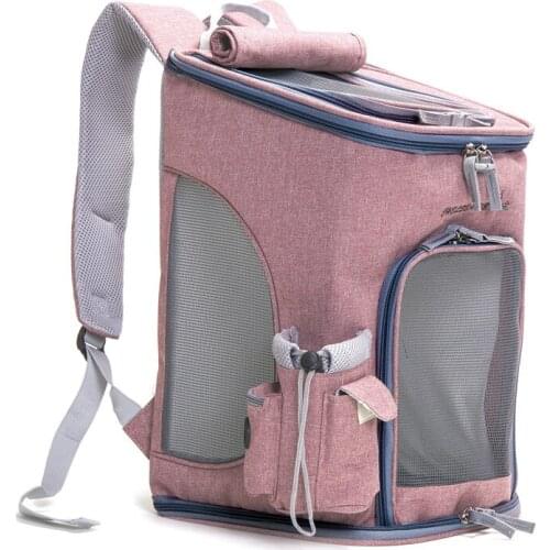 Dog Backpack Breathable Dog Bag Backpack Carriage for Pets New Pet Space Pack Creative Dog Bag Cat Carrying Shoulder Backpack