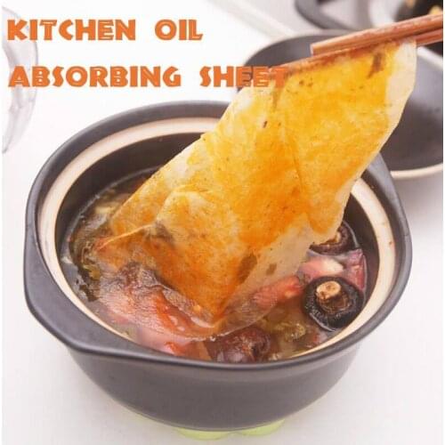 12pcs Kitchen Oil-absorbing Sheet Dish Bowl Fruit Cleaning Cloth Paper Kitchen Washing Oil Absorbent Towel Paper Towel Washing C