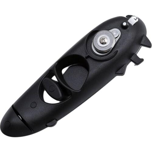 6 in 1 Professional Can Opener Stainless Steel Kitchen Tools Manual Multifunctional Tin Can Opener Best Side Cut Bottle Opener