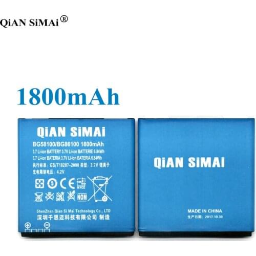 QiAN SiMAi BG58100 BG86100 1800mAh Battery For HTC G14 Z710E Z710T X515M X315D Z715E Sensation XE / XL G18 X315E X310E