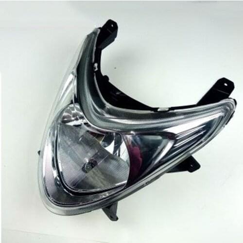 Motorcycle Accessories Headlight Assembly QS125T-4/4B/4C Headlight Glass Headlamp Assembly