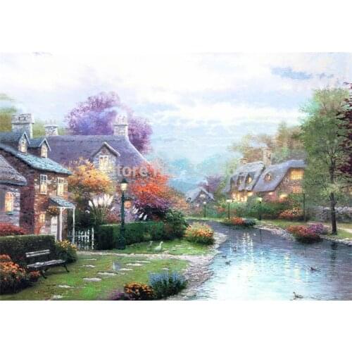 Free shipping Thomas scenery canvas printing wall art oil painting WK-- (241)