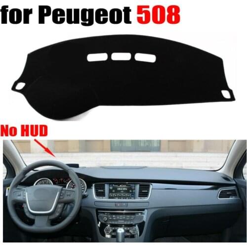 Car dashboard covers mat for Peugeot 508 Low configuration all the years Left hand drive dashmat pad dash cover auto accessories