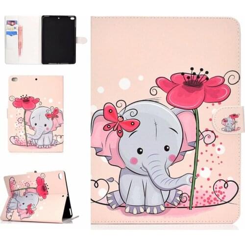 Kids Cartoon PU Leather Skin for IPad 7 Case 2019 Smart Tablet Shell Sleep Wake Up Flip Stand Cover For Ipad 10.2 inch Coque+Pen