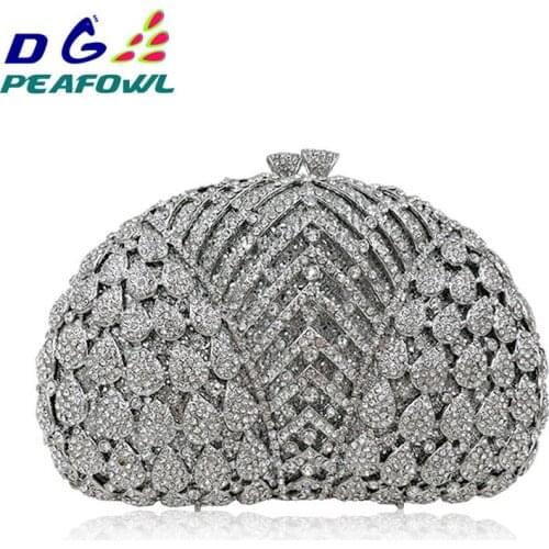 DG PEAFOWL Women's Silver Bags