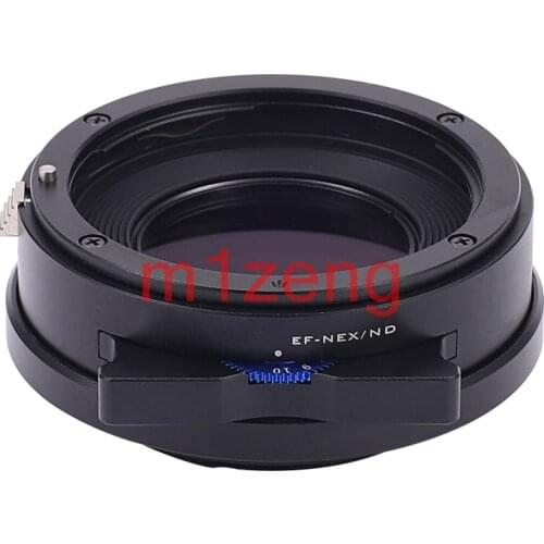 EF-NEX adapter ring with vario ND filter for canon eos lens to sony E mount nex3/5/7 a7 a7r a7s a7r3 a9 a6400 a6300 a6500 camera