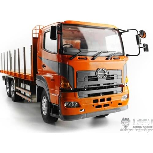 LESU 1/14 HN700 6*4 Flatbed Lorry Trailer Tractor Truck Metal Chassis RC Model TH02556-SMT3