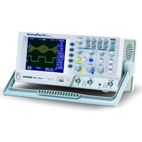 Gwinstek Digital Oscilloscope GDS-1102A-U DSO,1GSa/s Real-Time Sample Rates Maximum, 100MHz, 2 channel,5.6intch