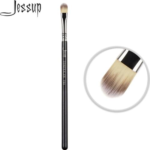 Jessup brush Concealer Brush Makeup Synthetic-fibre Flat Blending Precise 194