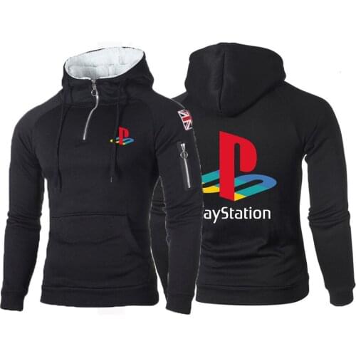 2021 New PlayStation Printing New Mens Fashion Sports and Leisure Running Leisure Hoodies Casual Hooded Comfortable Coats