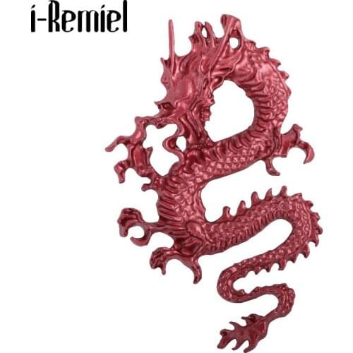 New Vintage Metal Dragon Brooch Pin Enamel Animal Lapel Pins Mens Suit Shirt Badge Corsage Jewelry Gifts for Women Accessories